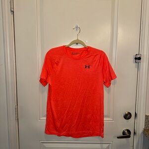 Under Armour boys Bright Orange Tee